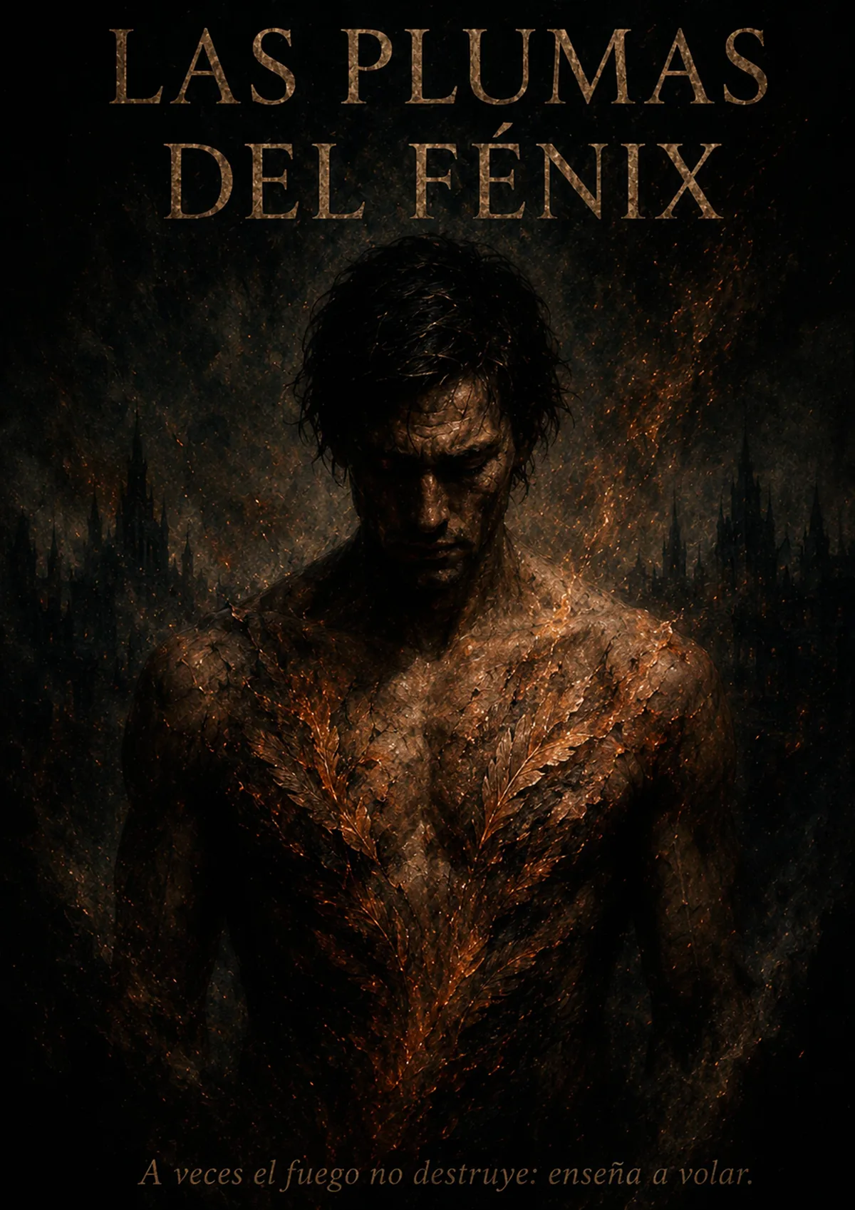 La portada de Las plumas del Fénix
